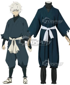 Hell's Paradise Jigokuraku Gabimaru Black Ninja Suit Cosplay Costume -EZCOSPLAY SHOP hell s paradise jigokuraku gabimaru black ninja suit cosplay costume 1