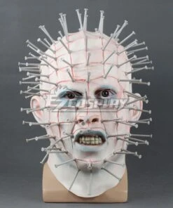 Hellraiser Pinhead Halloween Mask Cosplay Accessory Prop