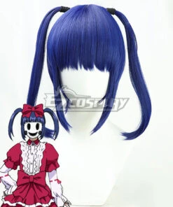 High-Rise Invasion Ain Blue Cosplay Wig