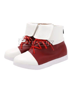 High-Rise Invasion Mayuko Nise White Cosplay Shoes -EZCOSPLAY SHOP high rise invasion mayuko nise white cosplay shoes 4