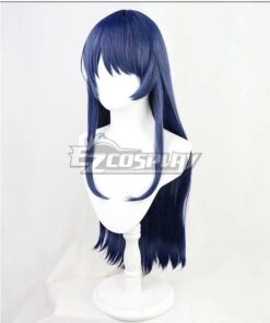 High-Rise Invasion Yuri Honjo Blue Cosplay Wig -EZCOSPLAY SHOP high rise invasion yuri honjo blue cosplay wig 3