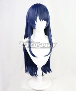 High-Rise Invasion Yuri Honjo Blue Cosplay Wig -EZCOSPLAY SHOP high rise invasion yuri honjo blue cosplay wig 4
