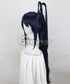 High School DxD BorN Akeno Himejima Blue Cosplay Wig 7 High School DxD BorN Akeno Himejima Blue Cosplay Wig -EZCOSPLAY SHOP high school dxd born akeno himejima black cosplay wig 3