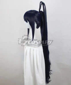 High School DxD BorN Akeno Himejima Blue Cosplay Wig 9 High School DxD BorN Akeno Himejima Blue Cosplay Wig -EZCOSPLAY SHOP high school dxd born akeno himejima black cosplay wig 5
