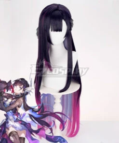 Honkai: Star Rail Helektra Black Cosplay Wig