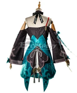 Honkai: Star Rail Qingque Cosplay Costume -EZCOSPLAY SHOP honkai star rail qingque cosplay costume 4