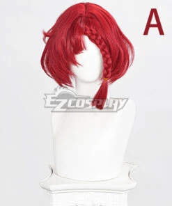 Honkai: Star Rail The Chrysos Heirs Tribbie Red Cosplay Wig -EZCOSPLAY SHOP honkai star rail the chrysos heirs tribbie red cosplay wig 3