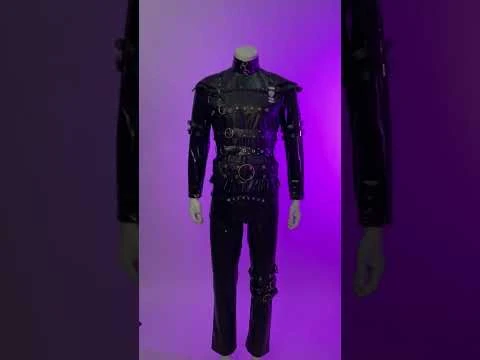 Edward Scissorhands Horror Movie Party Scary Fun Halloween Cosplay Costume 2 Edward Scissorhands Horror Movie Party Scary Fun Halloween Cosplay Costume - Image 2