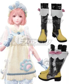 Infinity Nikki Nikki Bye-Bye Dust Outfit Shoes Cosplay Boots
