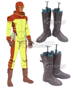 Invincible Season 2 Rex Splode Brown Shoes Cosplay Boots