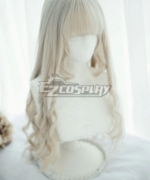 Japan Harajuku Lolita Series DREAMHOLIC Artemis' Dream White Cosplay Wig 4 Japan Harajuku Lolita Series DREAMHOLIC Artemis' Dream White Cosplay Wig - Image 4