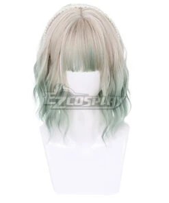 Japan Harajuku Lolita Series Golden Green Cosplay Wig -EZCOSPLAY SHOP japan harajuku lolita series golden green cosplay wig 3