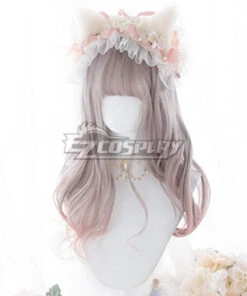 Japan Harajuku Lolita Series Sakura Pink Cosplay Wig