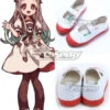 Jibaku Shounen Hanako-Kun Yashiro Nene Whtie Red Cosplay Shoes