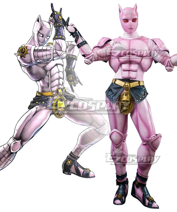 Jojo'S Bizarre Adventure Kira Yoshikage Killer Queen Cosplay Costume 1 Jojo'S Bizarre Adventure Kira Yoshikage Killer Queen Cosplay Costume