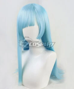 Jujutsu Kaisen Sorcery Fight Kazumi Miwa Blue Cosplay Wig -EZCOSPLAY SHOP jujutsu kaisen sorcery fight kazumi miwa blue cosplay wig 4
