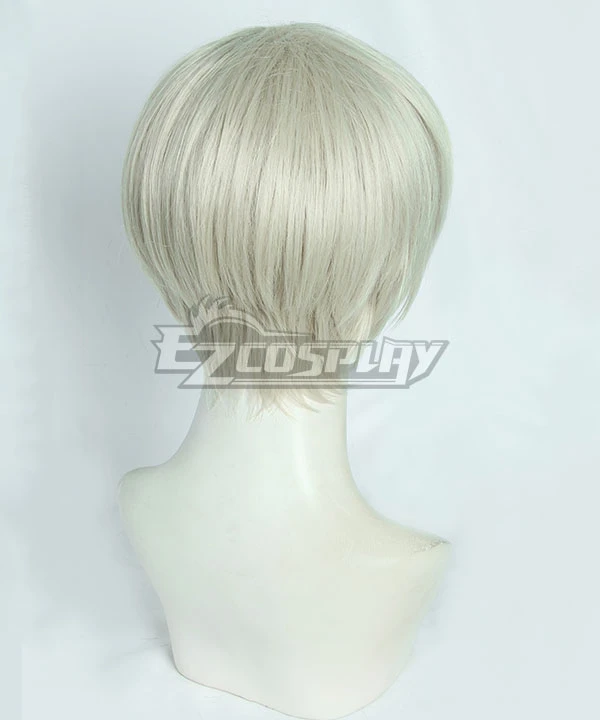 Jujutsu Kaisen Sorcery Fight Toge Inumaki Grey White Cosplay Wig - Image 3