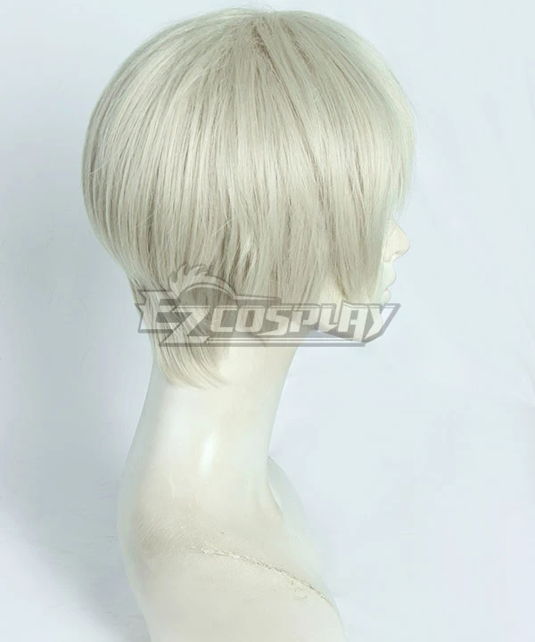 Jujutsu Kaisen Sorcery Fight Toge Inumaki Grey White Cosplay Wig - Image 4