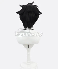 Kaiju No.8 Gen Narumi Black Cosplay Wig -EZCOSPLAY SHOP kaiju no.8 gen narumi black cosplay 5