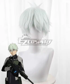 Kaiju No.8 Reno Ichikawa Silver Cosplay Wig