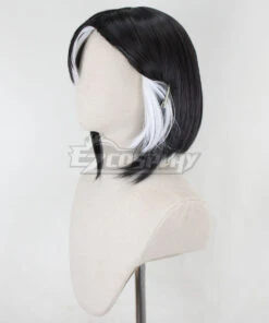 Kaiju No.8 Rin Shinonome Black Cosplay Wig -EZCOSPLAY SHOP kaiju no.8 rin shinonome black cosplay wig 3