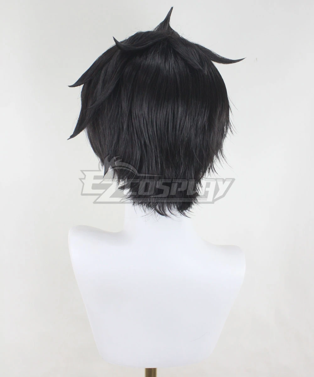 Kaiju No. 8 Gen Narumi Gray Black Cosplay Wig B Edition - Image 6