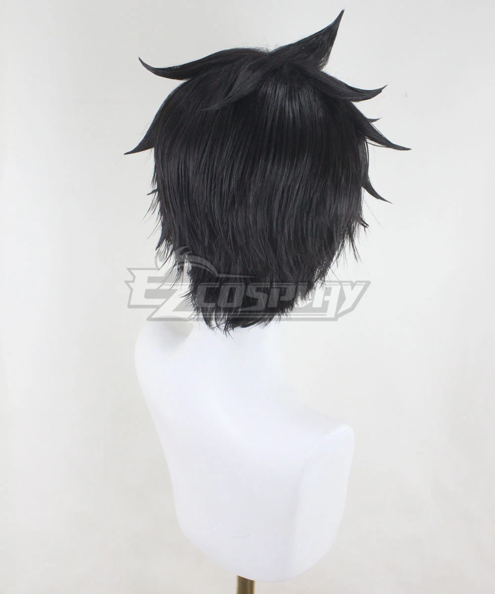 Kaiju No. 8 Gen Narumi Gray Black Cosplay Wig B Edition - Image 5