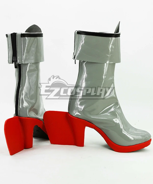 Kantai Collection KanColle Anime Destroyer Shimakaze White Cosplay Shoes 3 Kantai Collection KanColle Anime Destroyer Shimakaze White Cosplay Shoes - Image 3