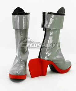 Kantai Collection KanColle Anime Destroyer Shimakaze White Cosplay Shoes 9 Kantai Collection KanColle Anime Destroyer Shimakaze White Cosplay Shoes -EZCOSPLAY SHOP kantai collection kancolle anime destroyer shimakaze white cosplay shoes 5