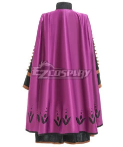 Kids Child Size Disney Frozen 2 Anna Cosplay Costume -EZCOSPLAY SHOP kids child size disney frozen 2 anna cosplay costume 3 1