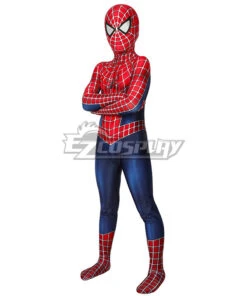 Kids Marvel 2002 Movie Spider-ManTobey Maguire Jumpsuit Cosplay Costume 12 Kids Marvel 2002 Movie Spider-ManTobey Maguire Jumpsuit Cosplay Costume -EZCOSPLAY SHOP kids marvel 2002 movie spider man tobey maguire jumpsuit cosplay costume 3