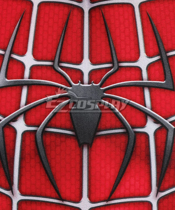 Kids Marvel 2002 Movie Spider-ManTobey Maguire Jumpsuit Cosplay Costume 9 Kids Marvel 2002 Movie Spider-ManTobey Maguire Jumpsuit Cosplay Costume - Image 9
