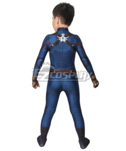 Kids Marvel Avengers 4: Endgame Steven Rogers Captain America Zentai Jumpsuit Cosplay Costume -EZCOSPLAY SHOP kids marvel avengers 4 endgame steven rogers cosplay costume 5