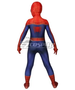 Kids Marvel Spider-Man Into The Spider-Verse Peter Parker Zentai Jumpsuit Cosplay Costume -EZCOSPLAY SHOP kids marvel spider man into the spider verse peter parker cosplay costume 4