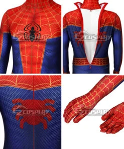 Kids Marvel Spider-Man Into The Spider-Verse Peter Parker Zentai Jumpsuit Cosplay Costume -EZCOSPLAY SHOP kids marvel spider man into the spider verse peter parker cosplay costume 7
