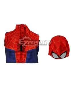 Kids Marvel Spider-Man Into The Spider-Verse Peter Parker Zentai Jumpsuit Cosplay Costume -EZCOSPLAY SHOP kids marvel spider man into the spider verse peter parker cosplay costume 8