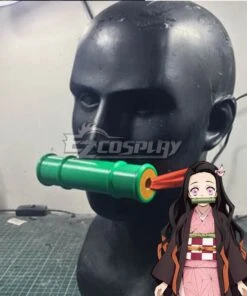 Demon Slayer: Kimetsu No Yaiba Nezuko Kamado Bamboo Tube Cosplay Accessory Prop
