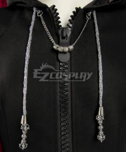 Kingdom Hearts 2 Organization XIII Roxas Black Cosplay Costume -EZCOSPLAY SHOP kingdom hearts 2 organization xiii roxas black cosplay costume 10
