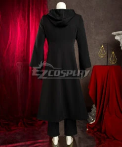 Kingdom Hearts 2 Organization XIII Roxas Black Cosplay Costume -EZCOSPLAY SHOP kingdom hearts 2 organization xiii roxas black cosplay costume 4