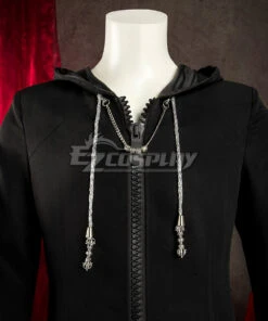 Kingdom Hearts 2 Organization XIII Roxas Black Cosplay Costume -EZCOSPLAY SHOP kingdom hearts 2 organization xiii roxas black cosplay costume 5