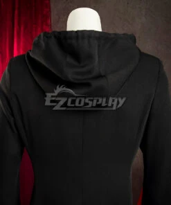 Kingdom Hearts 2 Organization XIII Roxas Black Cosplay Costume -EZCOSPLAY SHOP kingdom hearts 2 organization xiii roxas black cosplay costume 9