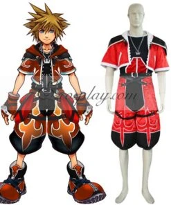 Kingdom Hearts 2 Sora Brave Form Cosplay Costume