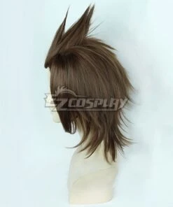Kingdom Hearts Birth By Sleep Terra Brown Cosplay Wig -EZCOSPLAY SHOP kingdom hearts birth by sleep terra brown cosplay wig 4