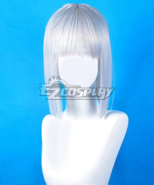 Kingdom Hearts Dark Road Urd Silver Cosplay Wig 4 Kingdom Hearts Dark Road Urd Silver Cosplay Wig - Image 4