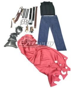 Kingdom Hearts Dissidia Final Fantasy Cloud Strife Cosplay Costume -EZCOSPLAY SHOP kingdom hearts dissidia final fantasy cloud strife cosplay costume 2 1