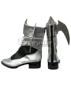 Kingdom Hearts III Aqua Black Cosplay Shoes -EZCOSPLAY SHOP kingdom hearts iii aqua black cosplay shoes 4