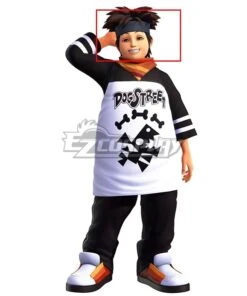 Kingdom Hearts III Pence Brown Cosplay Wig