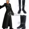 Kingdom Hearts Young Xehanort Black Shoes Cosplay Boots -EZCOSPLAY SHOP kingdom hearts young xehanort black shoes cosplay boots