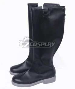 Kingdom Hearts Young Xehanort Black Shoes Cosplay Boots -EZCOSPLAY SHOP kingdom hearts young xehanort black shoes cosplay boots 3
