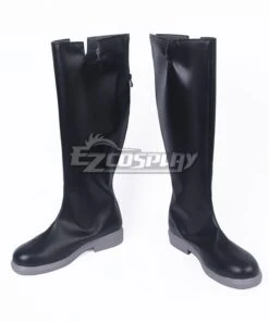 Kingdom Hearts Young Xehanort Black Shoes Cosplay Boots -EZCOSPLAY SHOP kingdom hearts young xehanort black shoes cosplay boots 4